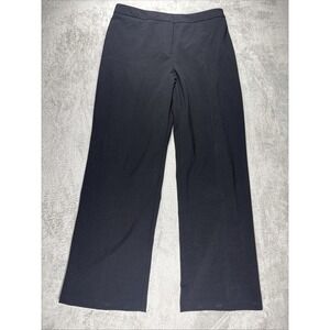 212 Collection Womens Classic Fit Dress Pants Pockets Black Size 12 Short